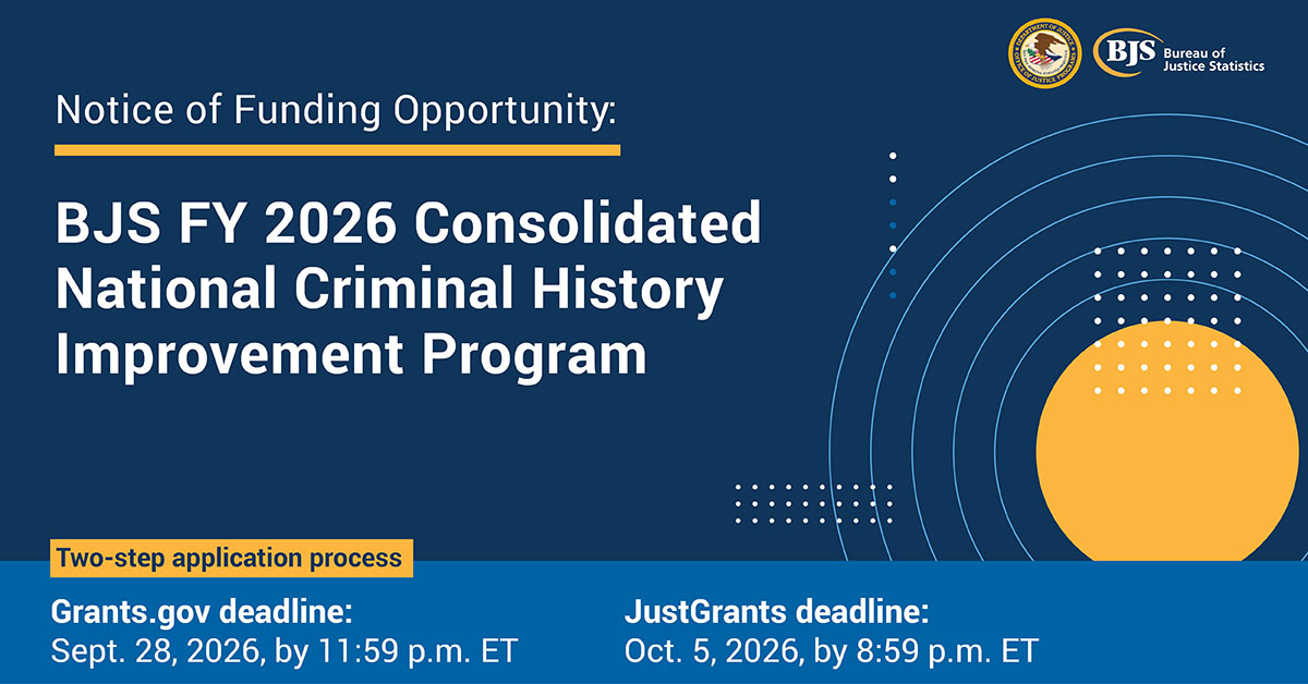 National Criminal History Improvement Program image that provides dates of the two-step process