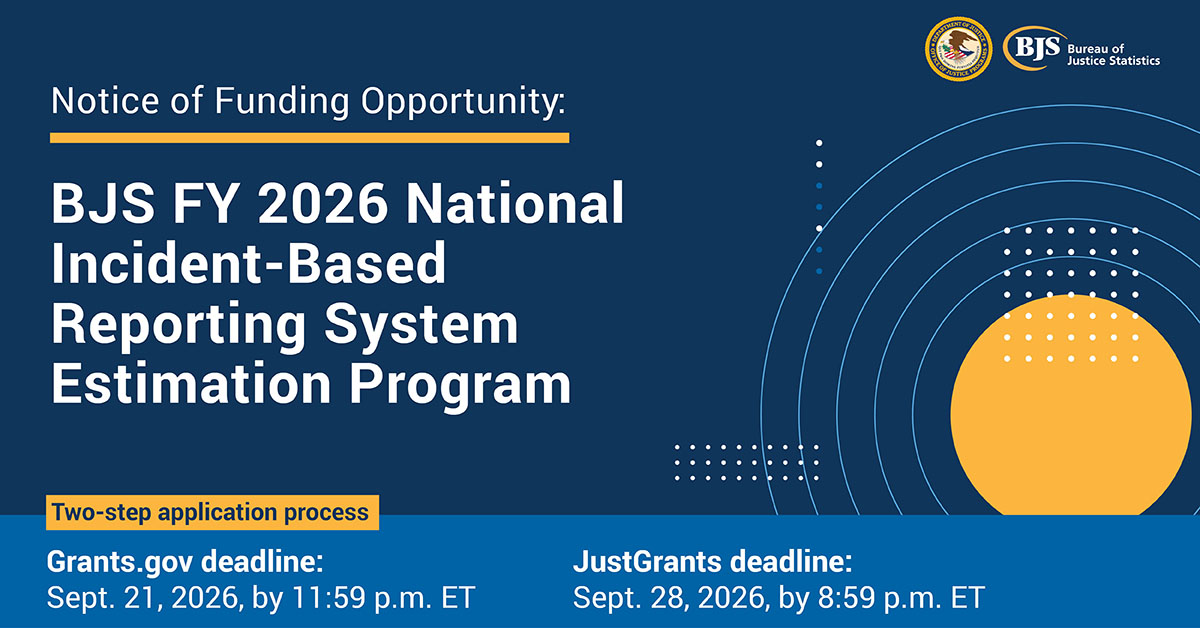 BJS FY 2026 National Incident-Based Reporting System Estimation Program