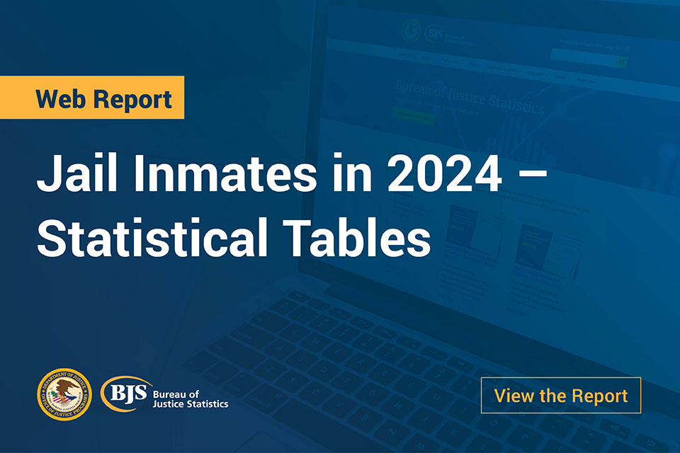Jail Inmates in 2024 - Statistical Tables Publication Image Card