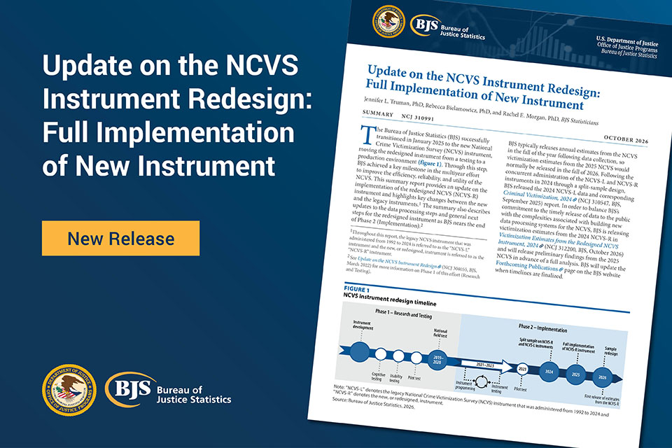 Update on the NCVS Instrument Redesign: Full Implementation of New Instrument publication card