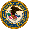 Department of Justice Office of Justice Programs round seal logo